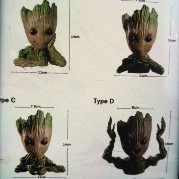 Groot heart planter - Picture 5 of 7